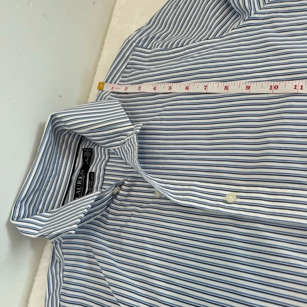 LAUREN RALPH LAUREN SLIM FIT STRETCH NON IRON size 16